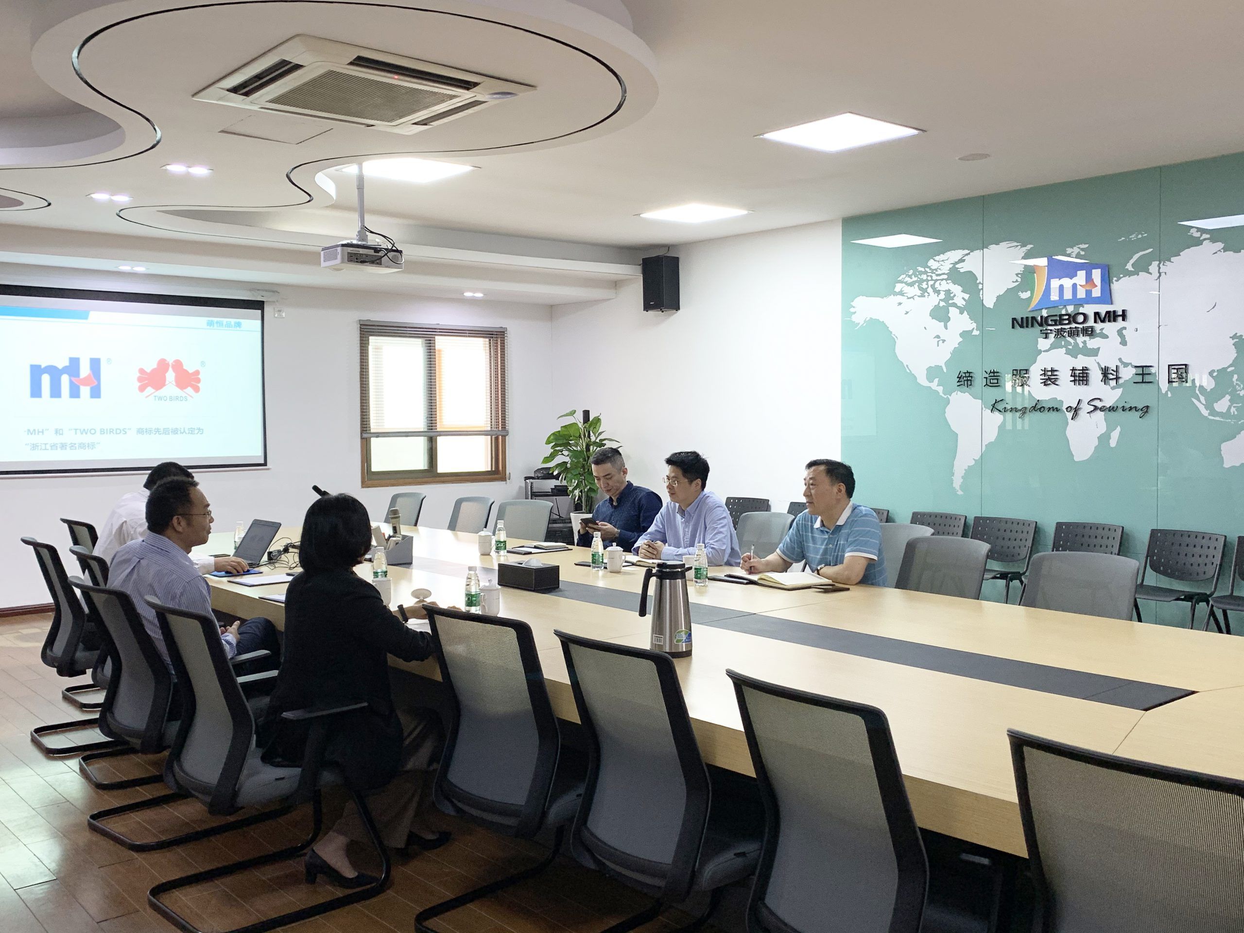 北侖海關(guān)蒞臨國(guó)貿(mào)走訪調(diào)研