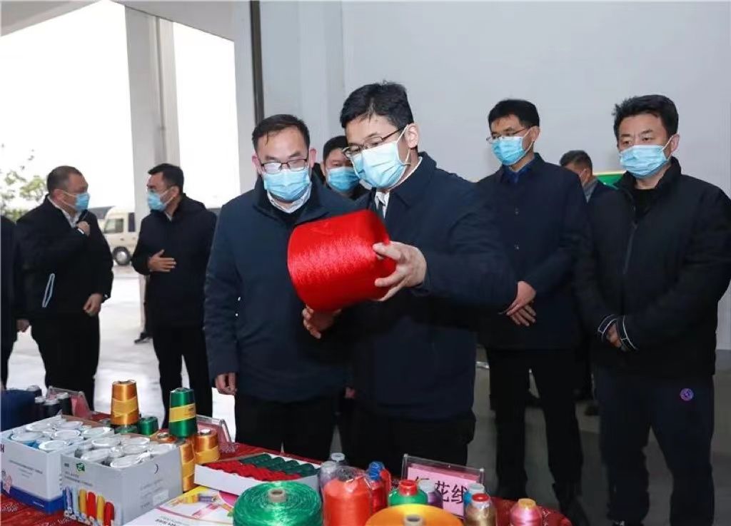 湖南省常德市委書記曹志強(qiáng)一行領(lǐng)導(dǎo)蒞臨湖南萌恒走訪調(diào)研